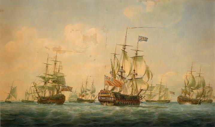 A survivor's account of the sinking of an East India Company ship in 1807