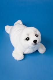 Amazon Com Plush Twinkle Harp Seal 15 Toys Games Zhivotnye