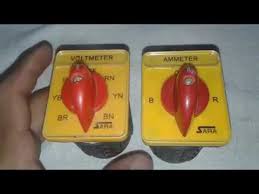Try to upload some data concerning rotary switching explanation and also wiring diagrams. Ammeter Selector Rotary Switch Wiring Diagram With Ct For 3 Phase Youtube