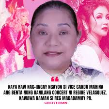 Mahina ang benta sa concert kaya nag-iingay si Vice Ganda