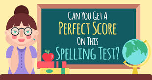 Image result for spelling test