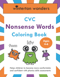 There are 5 embedded websi Cvc Nonsense Words Coloring Book Helps Children To Become More Comfortable And Confident With Phonics Skills Assessments Wonders Winterton 9798595838375 Amazon Com Books