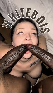 Us whitebois do love INTERRACIAL PORN and BNWO CAPTIONS dont we? :  rBBC_SissyCaptions