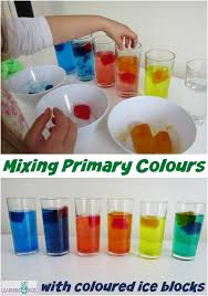 Learn about primary and secondary colors with this worksheet. Exploring Mixing Primary Colours Activity Learning 4 Kids