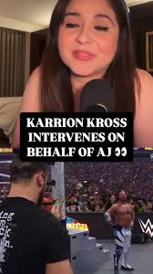 KARRION KROSS EXPOSES AJ STYLES! #wwe #wweraw