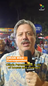 Carnaval has officially started in Brazil's twin cities of Recife and  Olinda. Here's our correspondent Brian Mier with more., #Brazil #Carnival  #Olinda #festivities🎉