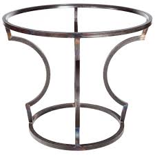 South fork 42 round coffee table base only by the iron shoppe (1) $347. Charles Iron Dining Table Base Only Use Your Own Top