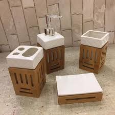 Bambu Ve Porselen Dort Banyo Seti Http Ift Tt 2pub6kp Bambu Instagram