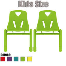 Homelala Set Of Two 2 Kids Size Plastic Side Chair 12 Seat Height Childs Chair Coated Metal Legs School Chairs No Arm Arms Armless