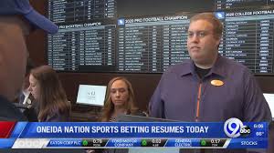 Just choose the bet you want to cash out and you`ll be paid the displayed amount regardless cash out effectively places bets on the market to lock in a position or reduce your exposure before waiting for the event to finish. Sports Betting Resumes Wednesday At Oneida Indian Nation Properties Wsyr