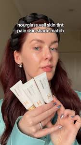 which one do we think is my match? swatching the Hourglass veil skin tint 