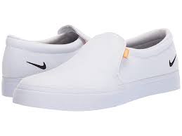 Black And White Nike Slip Ons Nike Court Royale Ac Slip On Men S Shoes White Black Gum Light Brown Nike Slip On Shoes White Slip On Shoes Slip On