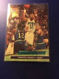 Check spelling or type a new query. Mavin 92 93 Fleer Ultra Alonzo Mourning Rookie 234 Charlotte Hornets Nm