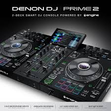 Denon Dj Prime 2 2 Deck Standalone Dj System With 7 Inch Touchscreen Dj System Pioneer Dj Dj Equipment