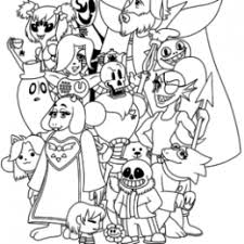 Very simple to enjoy this coloring pages, you just use your mouse and click all colors you like. Beautiful Undertale Coloring Pages Sugar And Spice
