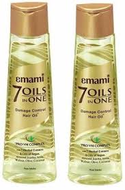 The bottle is chic, handy and sturdy enough to carry around in your hand purse. Emami 7 Oils In One Non Sticky Hair Oil Strong Inside Set Outside Pack Of 2 Hair Oil Price In India Buy Emami 7 Oils In One Non Sticky Hair Oil