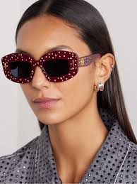 Sunglasses hot sale with crystals