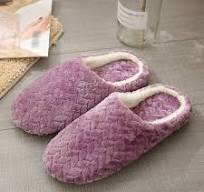 Women And Man Cotton Slippers Soft Bottom Non-slip House Shoes