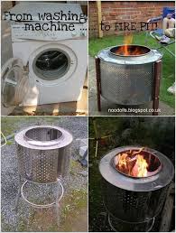 Alte Waschmaschinentrommel Als Feuerstelle Umfunktioniert Das Ist Beeindruckend Als Alte Beeindrucke In 2020 Old Washing Machine Garden Fire Pit Fire Pit Backyard