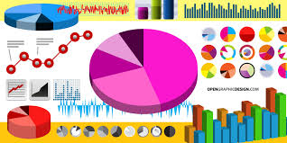 charts and graphs in vector format download free bar