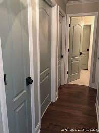 Painting Interior Doors Changing Hardware Farmhouse Interior Doors Painted Interior Doors Grey Interior Doors