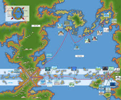 This is a high resolution interactive map of j.r.r. I Don T Know If This Was Posted Yet But Wow Onepiece