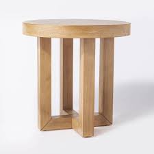 Rose Park Round Wood End Table Threshold Designed With Studio Mcgee In 2020 Wood End Tables Coffee Table Wood End Tables