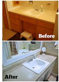 How To Spray Paint Countertops Painting Countertops Spray Paint Countertops Bathroom Sink Remodel