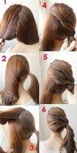It's so cool how four easy steps can take an everyday ponytail to a star worthy bun. Easy Step By Step Hair Tutorials For Beginners Lilostyle