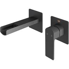 Maybe you would like to learn more about one of these? Vigo Atticus Single Handle Wall Mount Bathroom Faucet In Matte Black Vg05005mb Faucets Trust In The Simplicity Of The Vigo Atticus Wall M