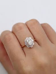 With jared, we have diamond rings at a variety of prices. Vintage Engagement Ring Forever One Moissanite Ring Rose Gold Etsy Womens Engagement Rings Rose Gold Diamond Halo Unique Engagement Rings
