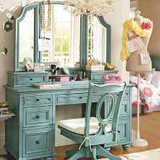 Sort Green Dressing Table Mirror Girls Bedroom Furniture Home Shabby Chic Dresser