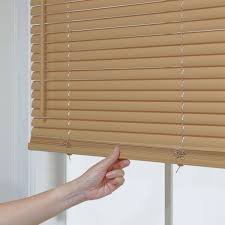 Watch steve tristan install a wand operated custom. Mainstays Cordless 1 Vinyl Light Filtering Blinds White 23 Width X 64 Length Walmart Com Walmart Com