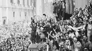 German general jodl signed the unconditional surrender document that formally ended war in europe. What V E Day Looked Like Around The World History
