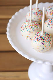 Birthday Cake Cake Pops Recipe Cake Pops Only Take A Few Ingredients To Make The Cake The Frosting Chocolate Chips And Sprinkles You Coul Confetti Cake Funfetti Cake Pops Cake Pop Recipe