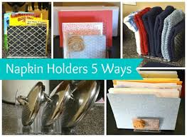 This project comes from the burkatron home craft website. 5 New Uses For Dollar Store Napkin Holders Amy Latta Creations