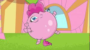 She took a few star bits and put them right in her tea for extra flavor. 2827106 Safe Artist Inflationvideo Derpibooru Import Screencap Pinkie Pie Earth Pony Inflatable Pony Pony My Little Pony Pony Life Spoiler Pony Life S02e12 Back To The Present Balloon Pony Female Inflatable Inflation Solo