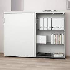 Open wardrobe with sliding door. Galant Cabinet With Sliding Doors White 160x120 Cm Ikea