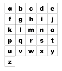 Jeu De Loto De L Alphabet Les Cartes Lettres Minuscules Alphabet Games Alphabet Reading Writing