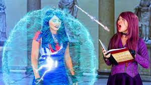Descendants features the offspring of. Descendants Mal Saves Evie From Uma Totally Tv Parody Youtube