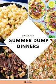 Oct 28, 2020 · crockpot chicken fajitas makes weeknight dinners a breeze. 25 Summer Dump Dinners That Basically Cook Themselves Summer Recipes Dinner Easy Summer Dinners Easy Summer Meals