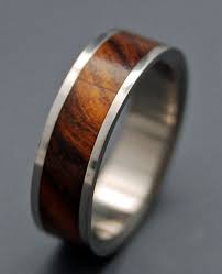 Desert Rose Wooden Wedding Rings Wooden Wedding Ring Titanium Wedding Rings Custom Wedding Rings