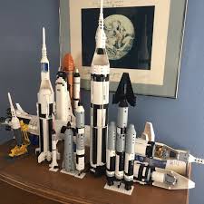 Professional yet playful, this is perfect for any desk. Lego Ideas Nasa Apollo Saturn V Model Set Collectspace Messages Lego Lego Design Lego Creative