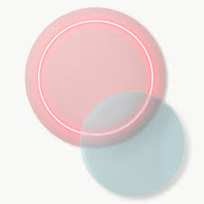 Pink Neon Light In A Round Shape Transparent Png Premium Image By Rawpixel Com Hwangmangjoo Pink Neon Lights Gold Framed Mirror Neon Lighting