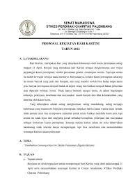 Dasar pelaksanaan kegiatan peringatan hari r.a.kartini tahun pelajaran 2016/2017 adalah berdasarkan. Proposal Kegiatan Hari Kartini Amat