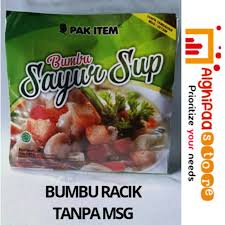 Resep sayur sop ceker ayam bumbu racik. Bumbu Racik Sayur Sop Non Msg Pak Item Bumbu Sayur Sop Bumbu Racik Non Vetsin Shopee Indonesia