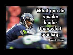 Football Motivation Poster Russell Wilson Seattle Seahawks Photo Quote Wall Art 5x7 Quot 11x14 Football Motivation Inspirational Quotes Posters Quote Posters