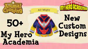 My hero academia song roblox id from angimg.akamaized.net below is the updated list of codes.each of the codes will give you items such as spins and boosts.not only are we listing the active codes, but we are also listing the expired codes so you do not have to waste your time on them. 50 My Hero Academia Animal Crossing New Horizons Custom Designs Code Createur Designs Id Youtube