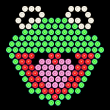 Christmas lite brite papptern print out. Image Result For Lite Brite Free Printable Patterns Lite Brite Printable Patterns Lite Brite Designs