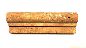 Great product one arrived broken and they offered to ship more pieces for free but i. 2x6 Gold Travertine Chair Rail Ogee Profile Molding Trim Piece Wall Liner Tile